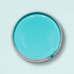 Blick in die geöffnete Yellowchair Kreidefarbe Dose Nr. 54