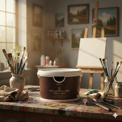 Yellowchair Kreidefarbe Nr. 55 i5 Liter Gebinde.