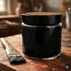 Yellwochair Kreidefarbe Nr. 55 schwarz Glas mit 100ml