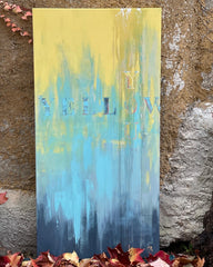 Workshop "WallART goes canvas" or "WallART at Homeoffice" with yellowchair chalk paint