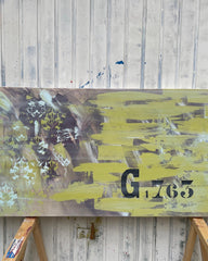 Workshop "WallART goes canvas" or "WallART at Homeoffice" with yellowchair chalk paint