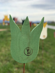 yellowchair couleur extérieure pour bois vert printemps / vert printemps