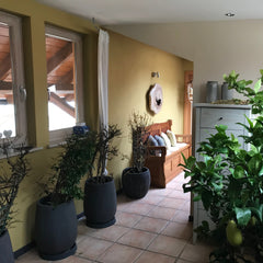 peinture à la craie yellowchair no. 17 / un sept / jaune ocre