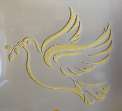 Stencil "Peace Dove" XL - WE DONATE