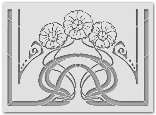 Schablone - Jugendstille