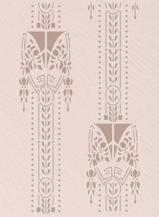 Artdeco-Schablone