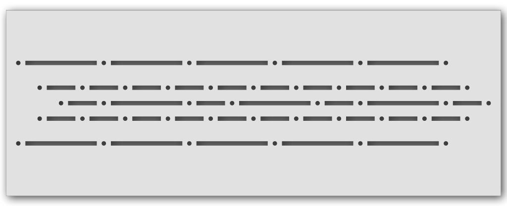 Schablone - Lineatur