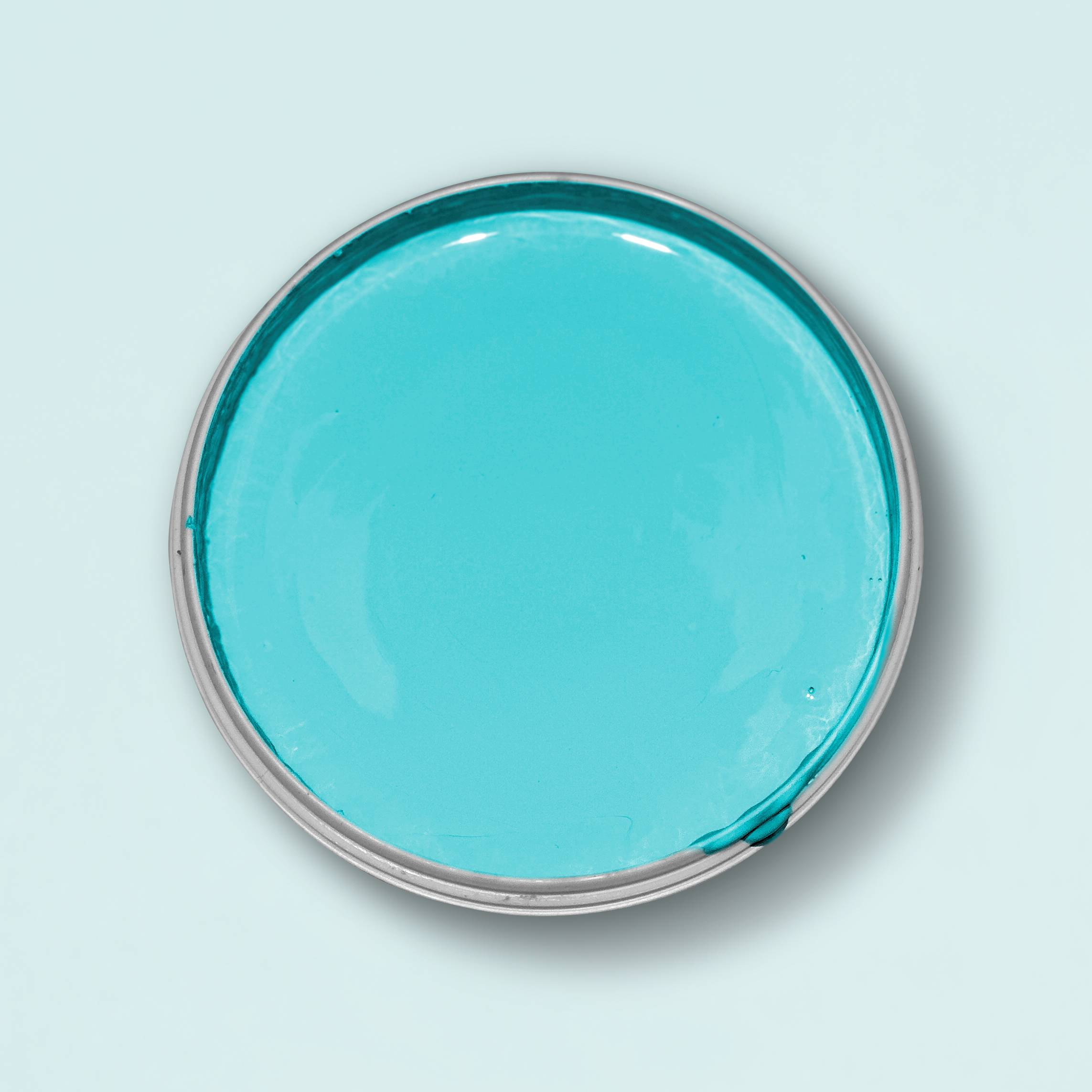 Blick in die geöffnete Yellowchair Kreidefarbe Dose Nr. 54