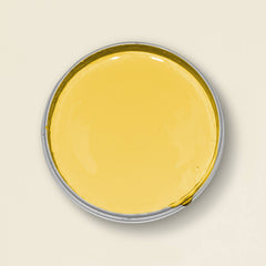 Blick in die geöffnete Yellowchair Kreidefarbe Dose Nr. 350 G