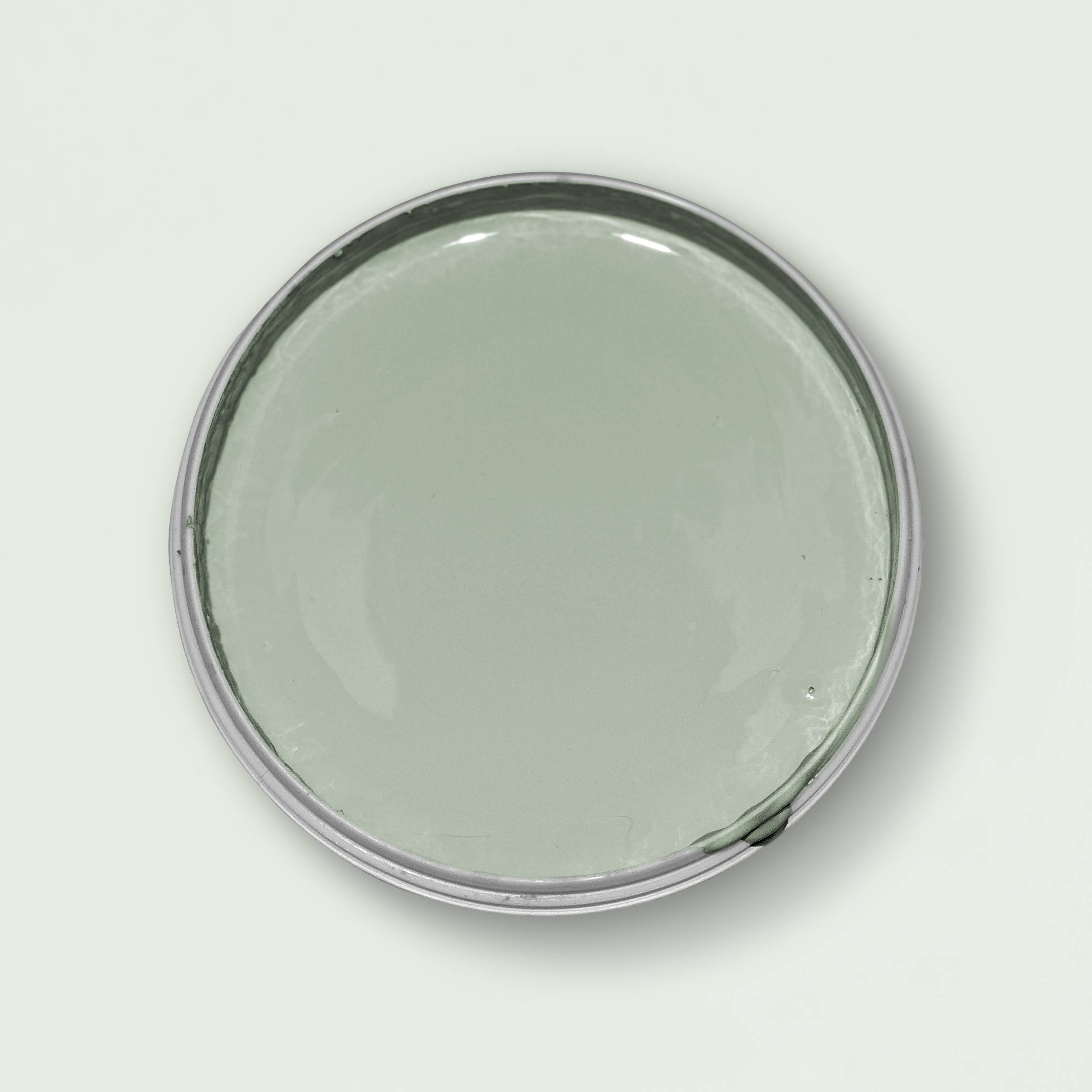 Blick in die geöffnete Yellowchair Kreidefarbe Dose Nr. 38 G