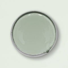 Blick in die geöffnete Yellowchair Kreidefarbe Dose Nr. 38 G