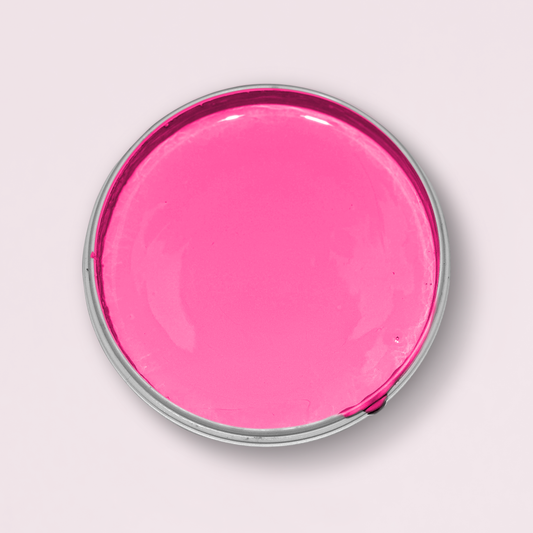 Blick in die offene Dose Yellwochair Nr. 75 Fuchsia