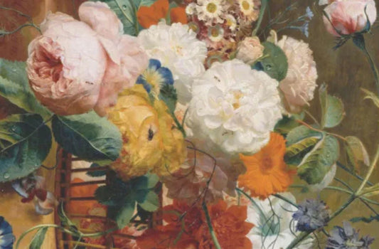 Floral Still Life - Seidenpapier  Stärke 18 llb