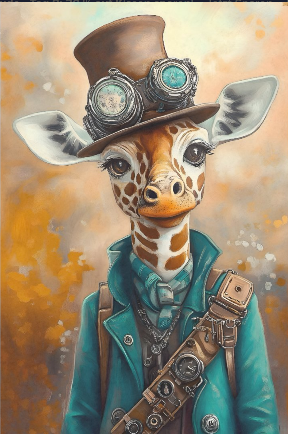 Steampunk Giraffe