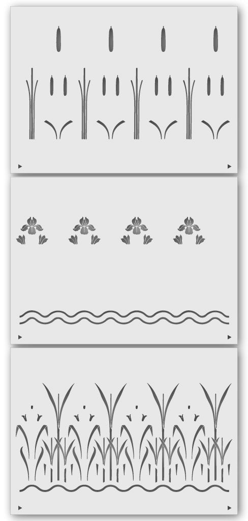 Gabarit - roseau 3 couches