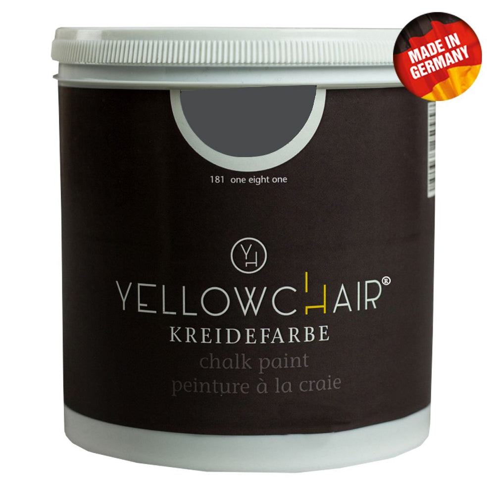 Ökologische Kreidefarbe dunkelgrau online kaufen