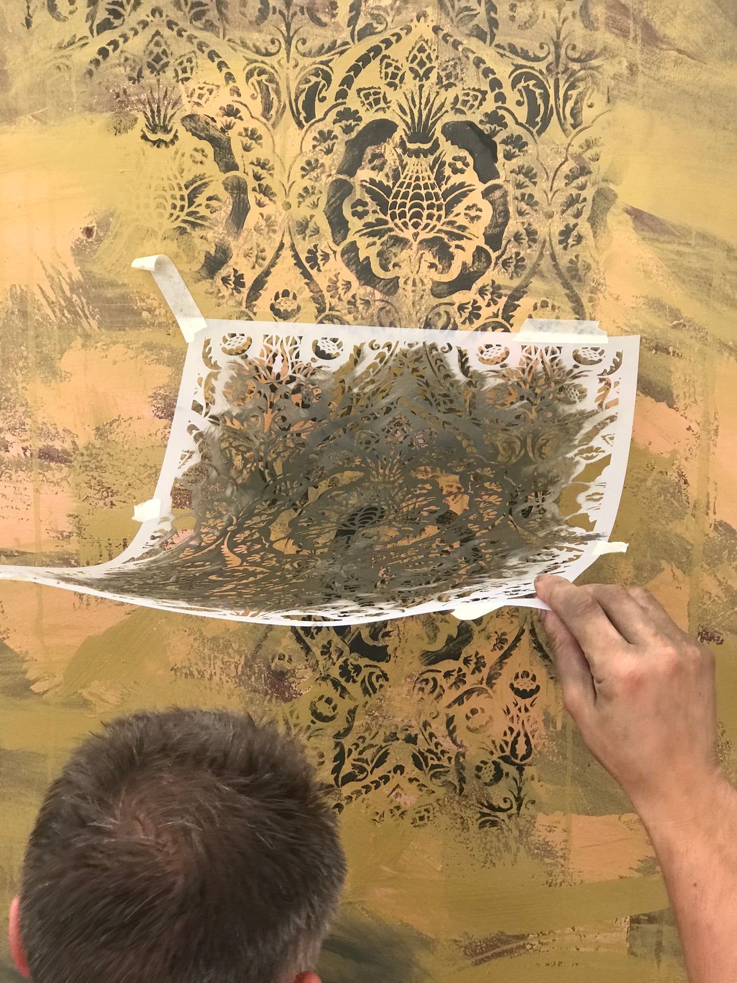 Atelier WallART avec peinture à la craie yellowchair