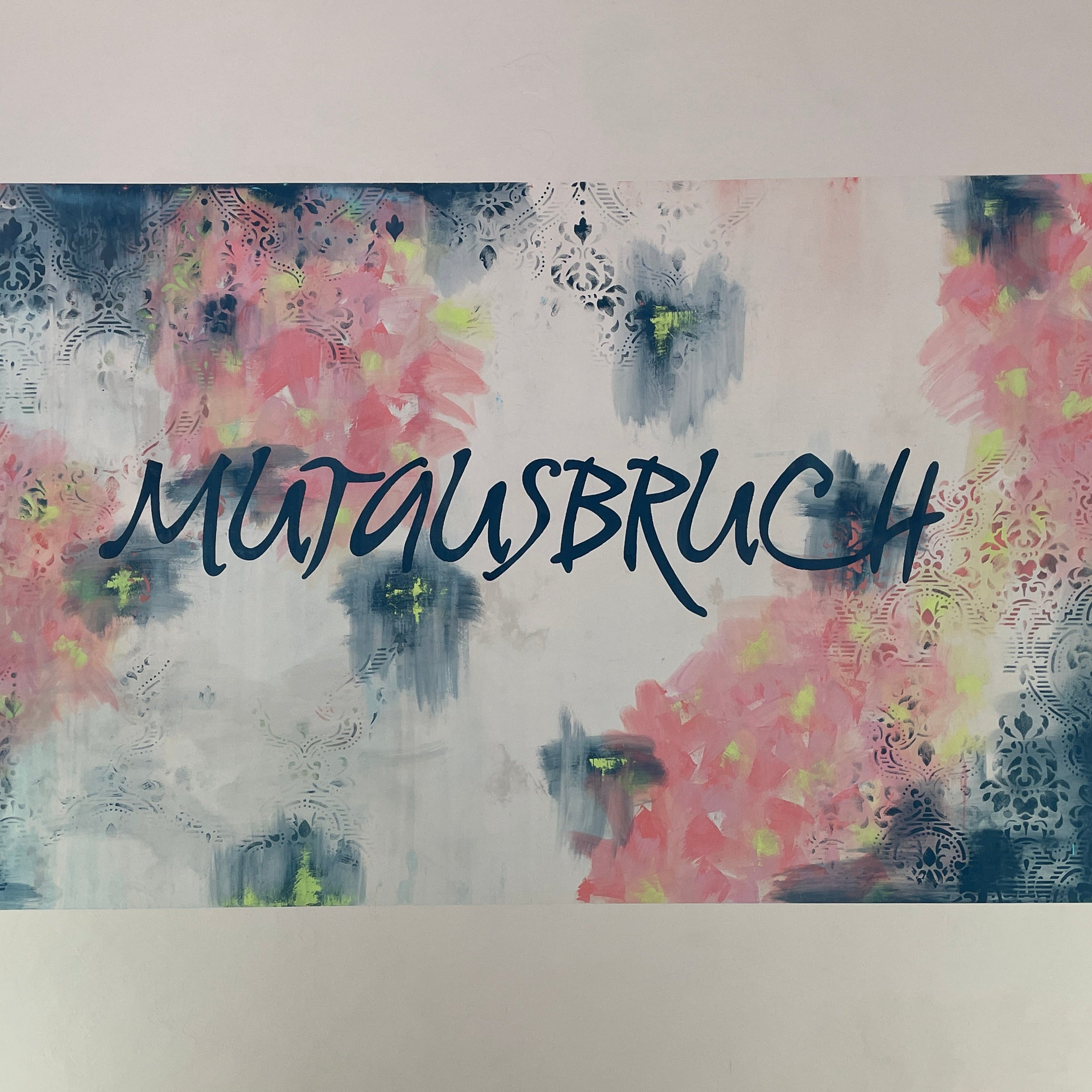 Workshop "WallART goes canvas" or "WallART at Homeoffice" with yellowchair chalk paint