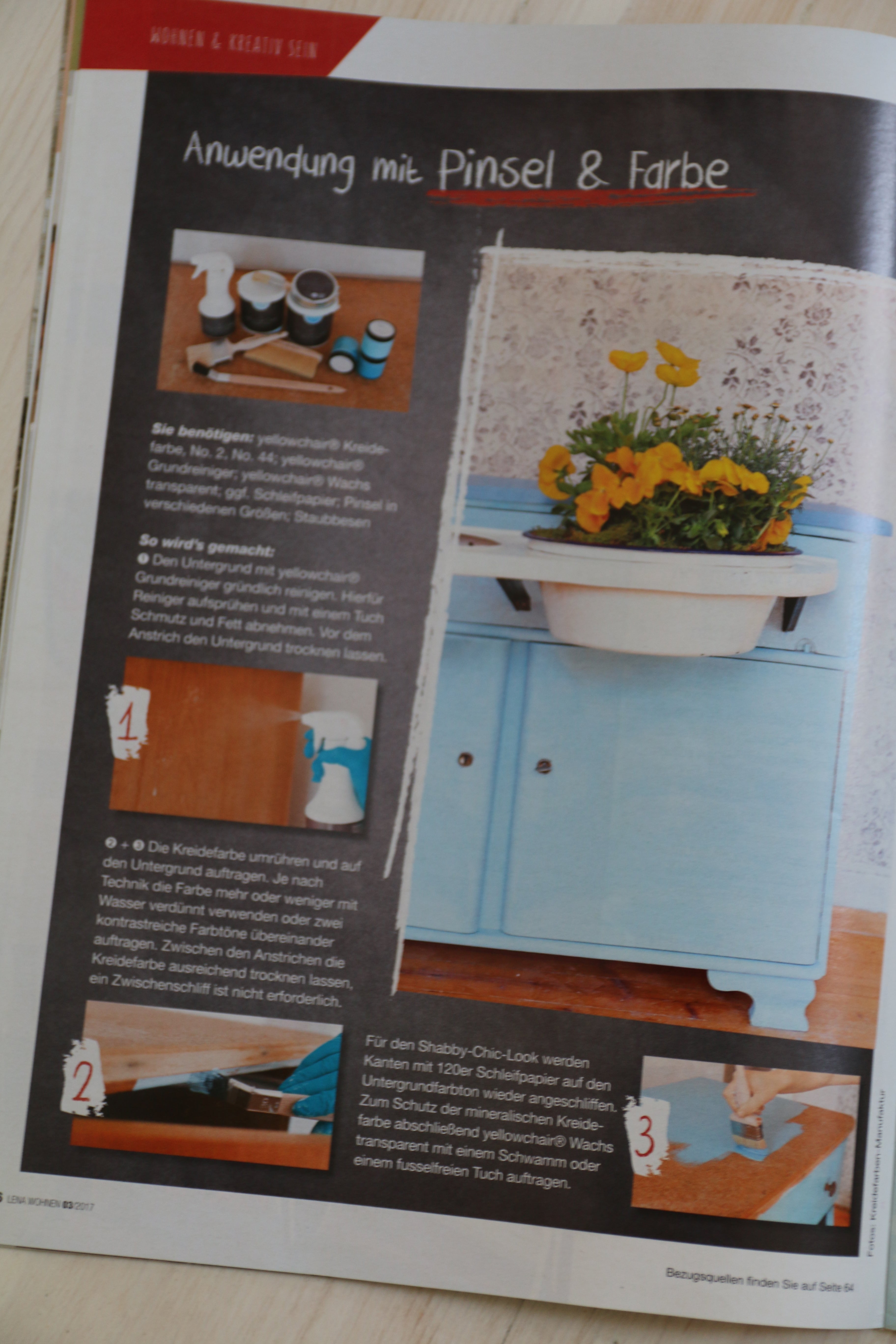 Ökologische Kreidefarbe pastellblau online kaufen