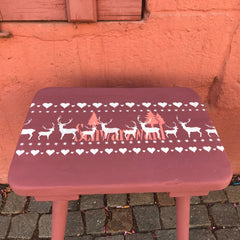 peinture à la craie yellowchair no. 245 / deux quatre cinq / rouge suédois