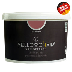 peinture à la craie yellowchair no. 245 / deux quatre cinq / rouge suédois
