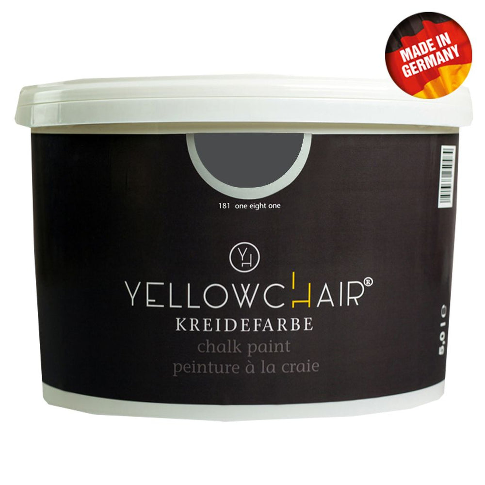 Ökologische Kreidefarbe dunkelgrau online kaufen