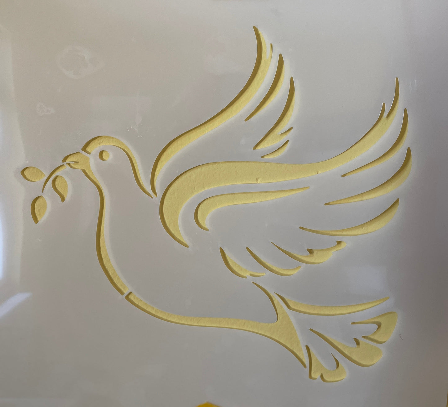 Stencil "Peace Dove" S - WE DONATE